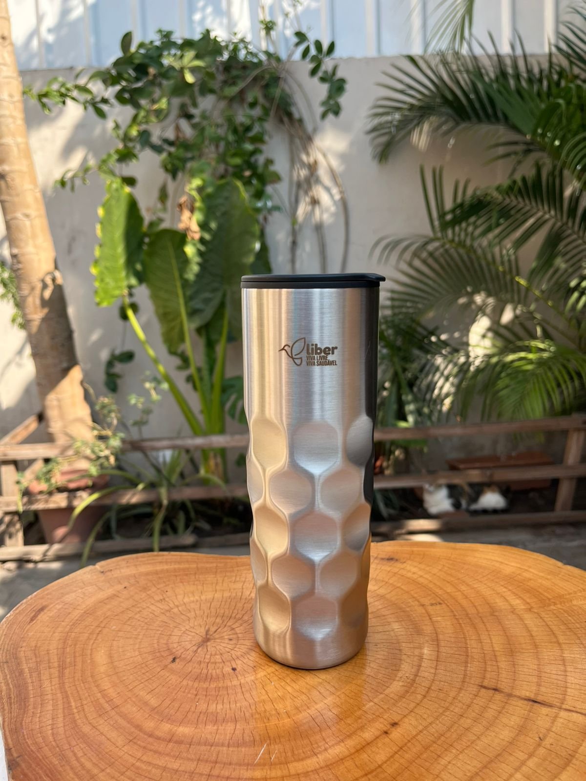 Copo Térmico Meteor 450ml Prateado